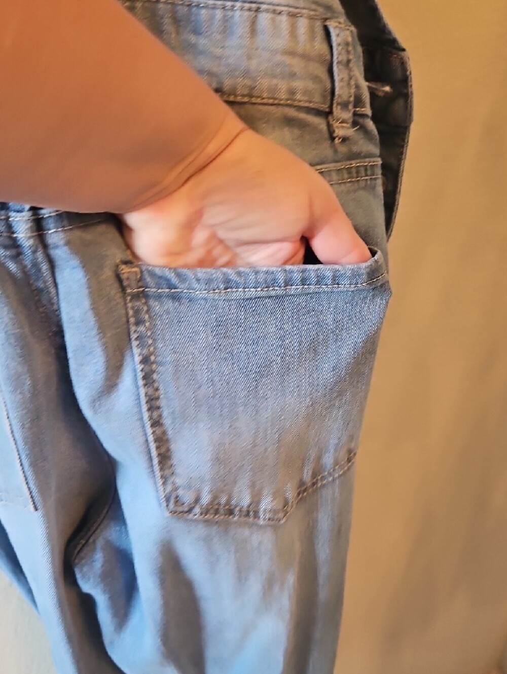Highway Jeans Light Blue Ripped Denim Overalls Jumpsuit - Picture 10 of 11